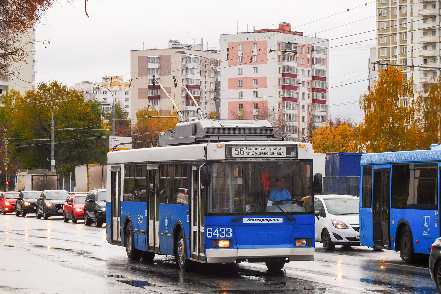 Москва, Тролза-5275.05 «Оптима» (КР МТрЗ) № 6433