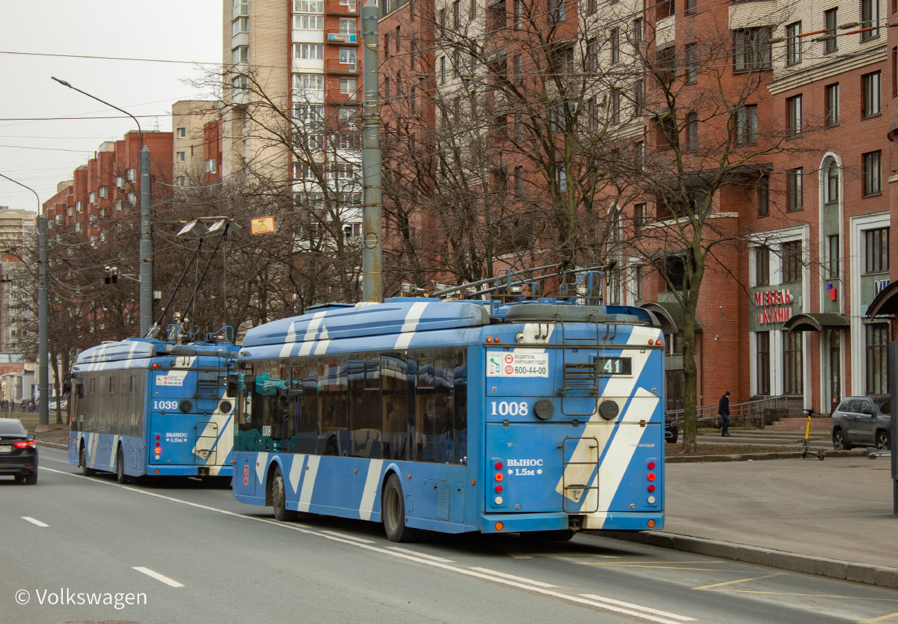 Санкт-Петербург, Тролза-5265.08 «Мегаполис» № 1008