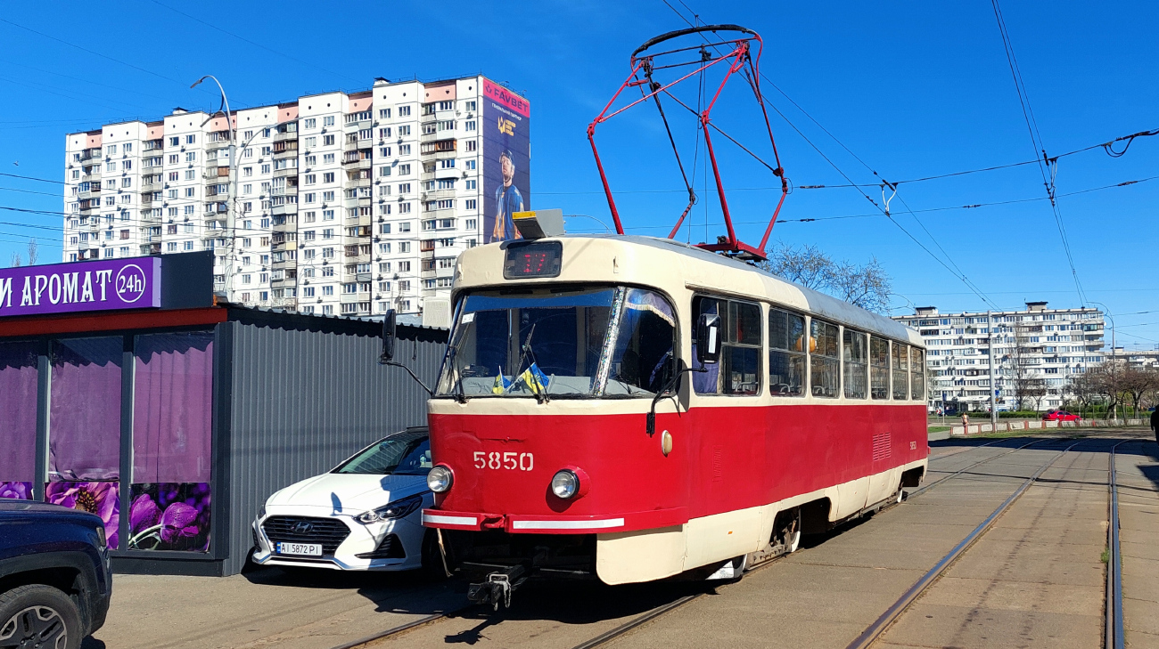 Київ, Tatra T3SU № 5850 Київ, Tatra T3SU № 5850