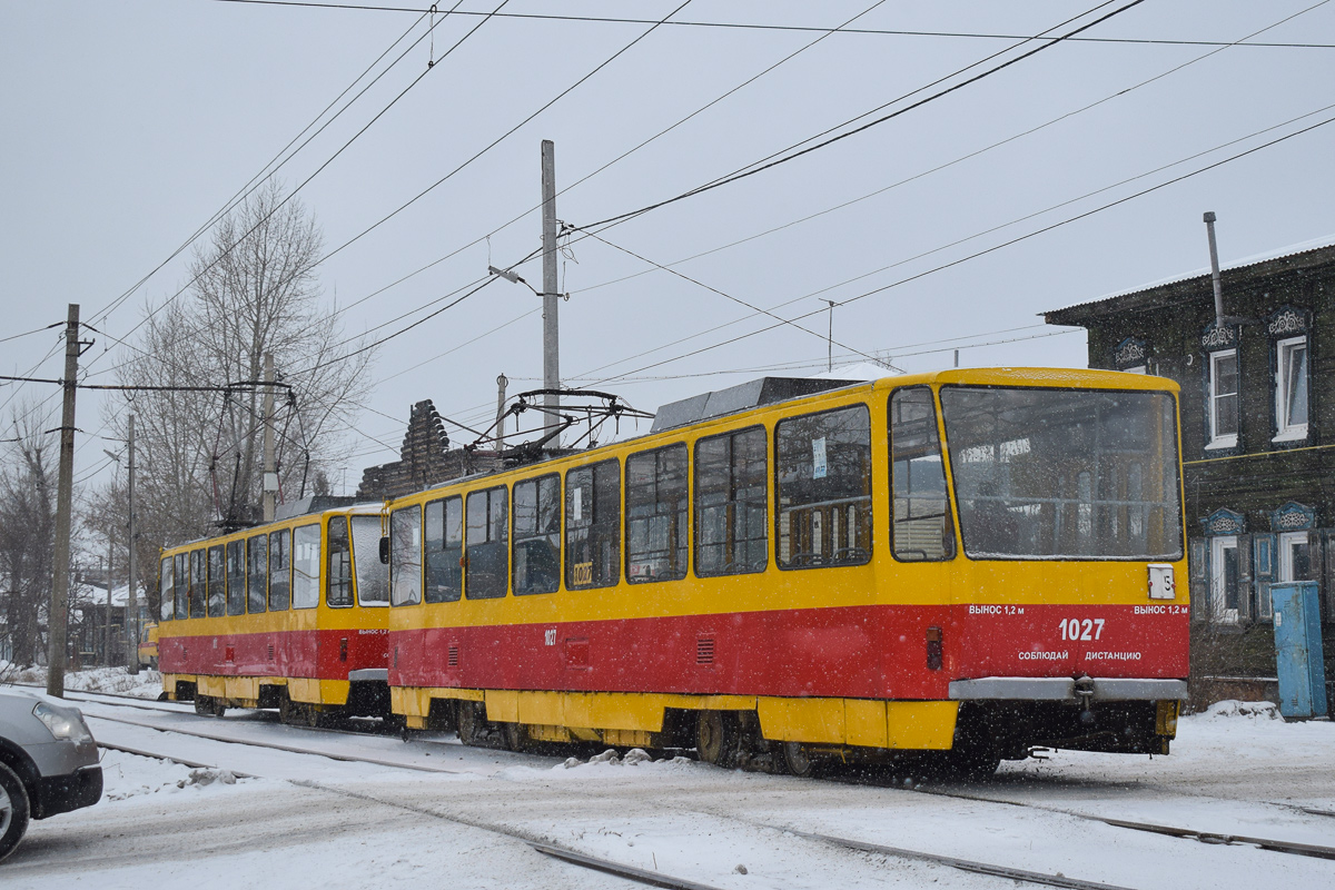 Barnaul, Tatra T6B5SU Nr 1027