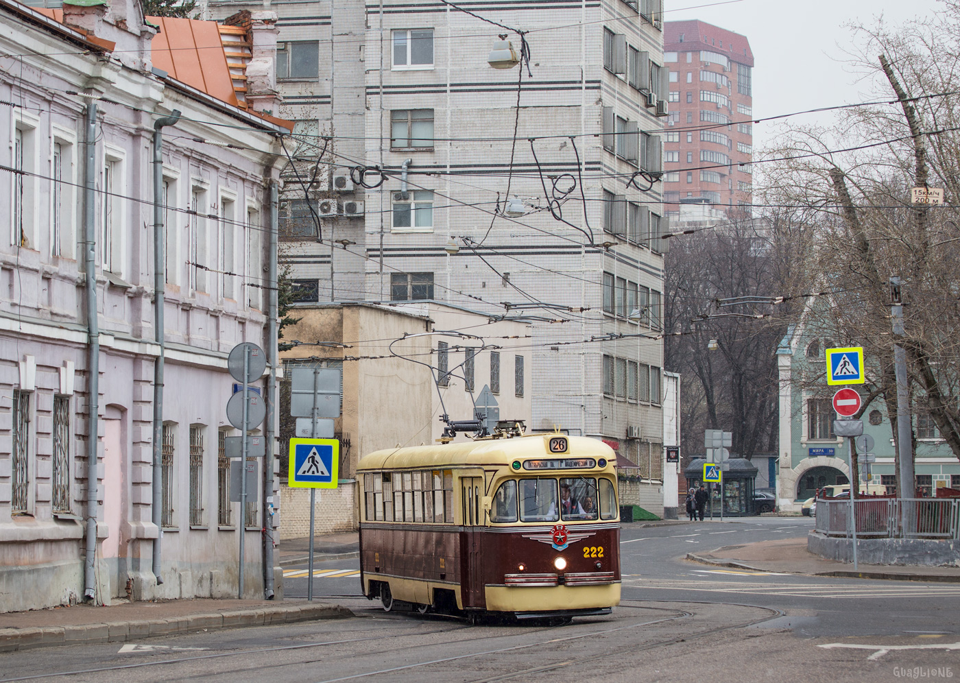 Москва, РВЗ-6 № 222; Москва — Празднование 125-летия Московского трамвая (репетиции парада 29.03.2024 и 03.04.2024, парад и выставка трамваев 06.04.2024)