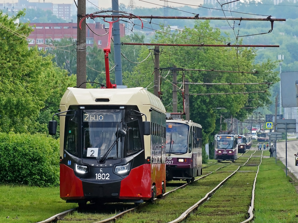 Нижний Новгород, БКМ Т811 «МиНиН» № 1802