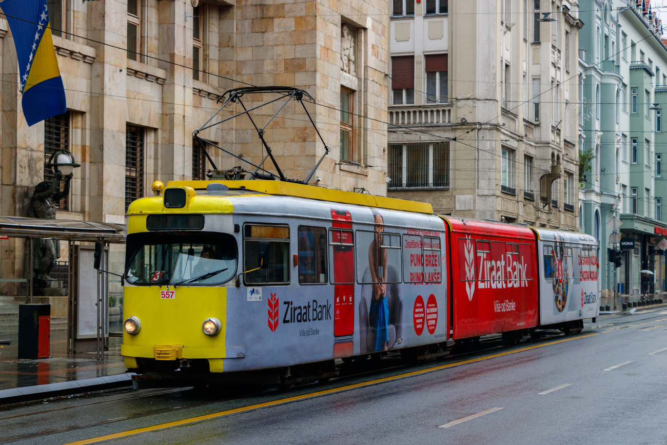 Sarajevas, Duewag GT8 nr. 557