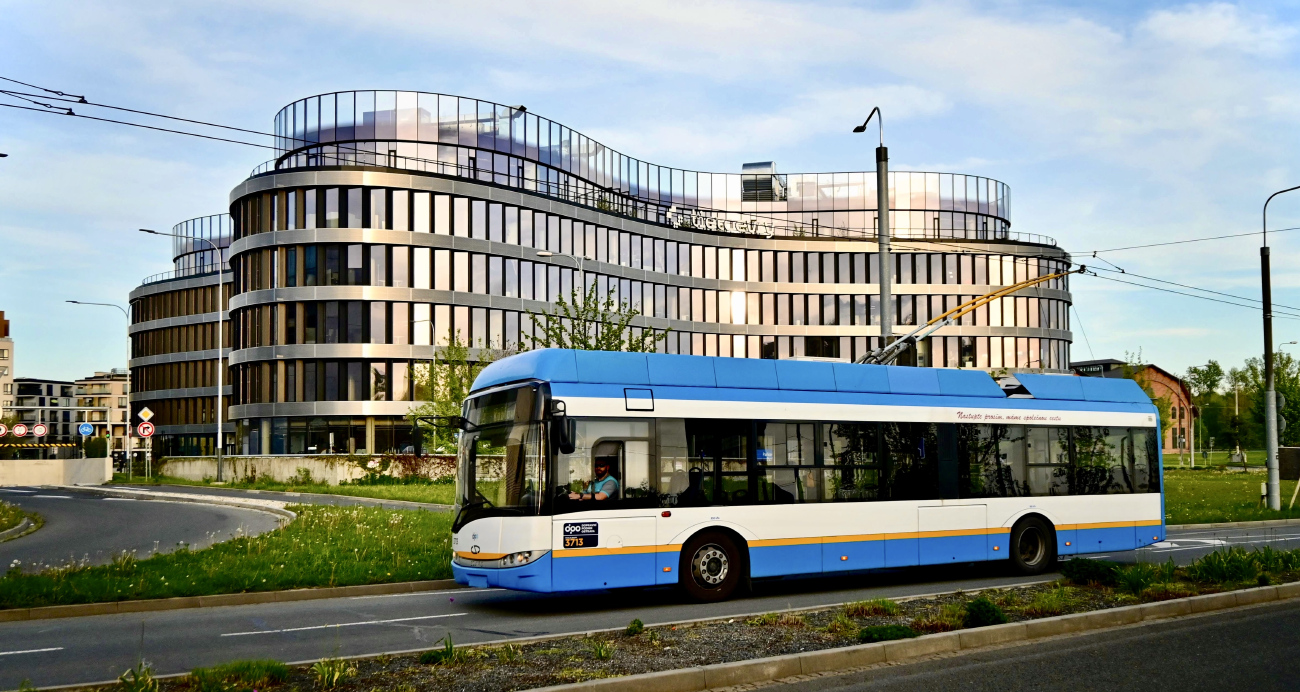 Острава, Solaris Trollino III 12 AC № 3713