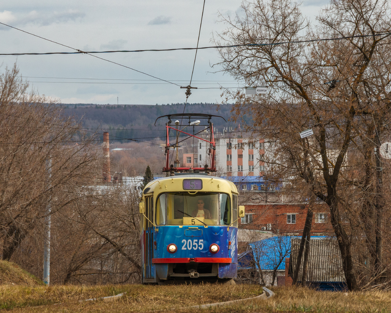 Ижевск, Tatra T3SU мод. Ижевск № 2055