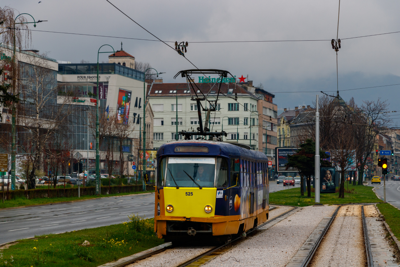 Сараево, Tatra K2YU № 525