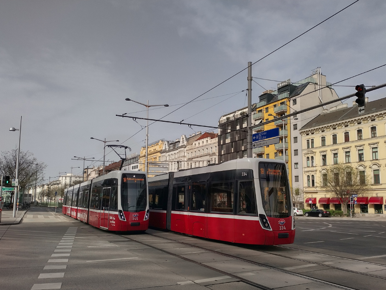 Beč, Bombardier Flexity Wien (Type D) Br. 345