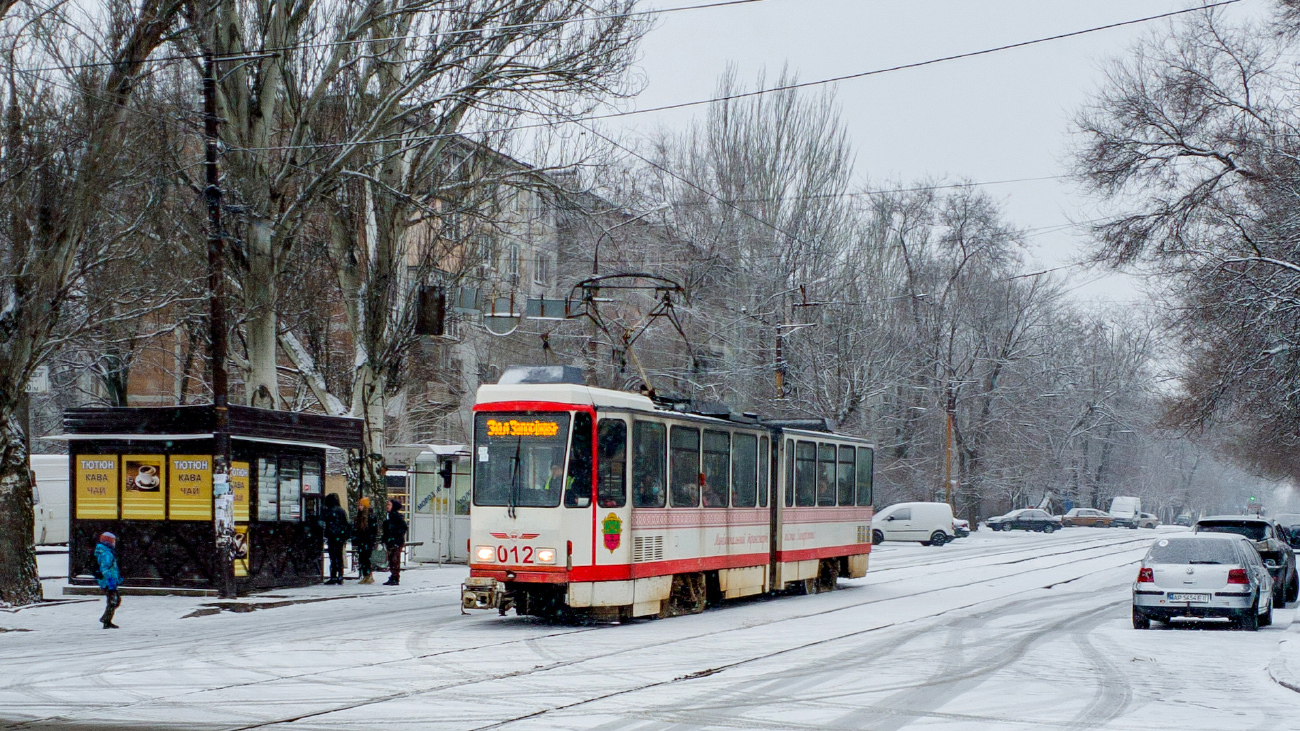 Запорожье, Tatra KT4DM № 012