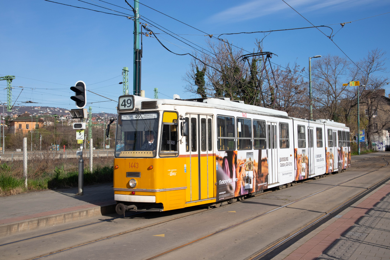 Будапешт, Ganz CSMG2 № 1443
