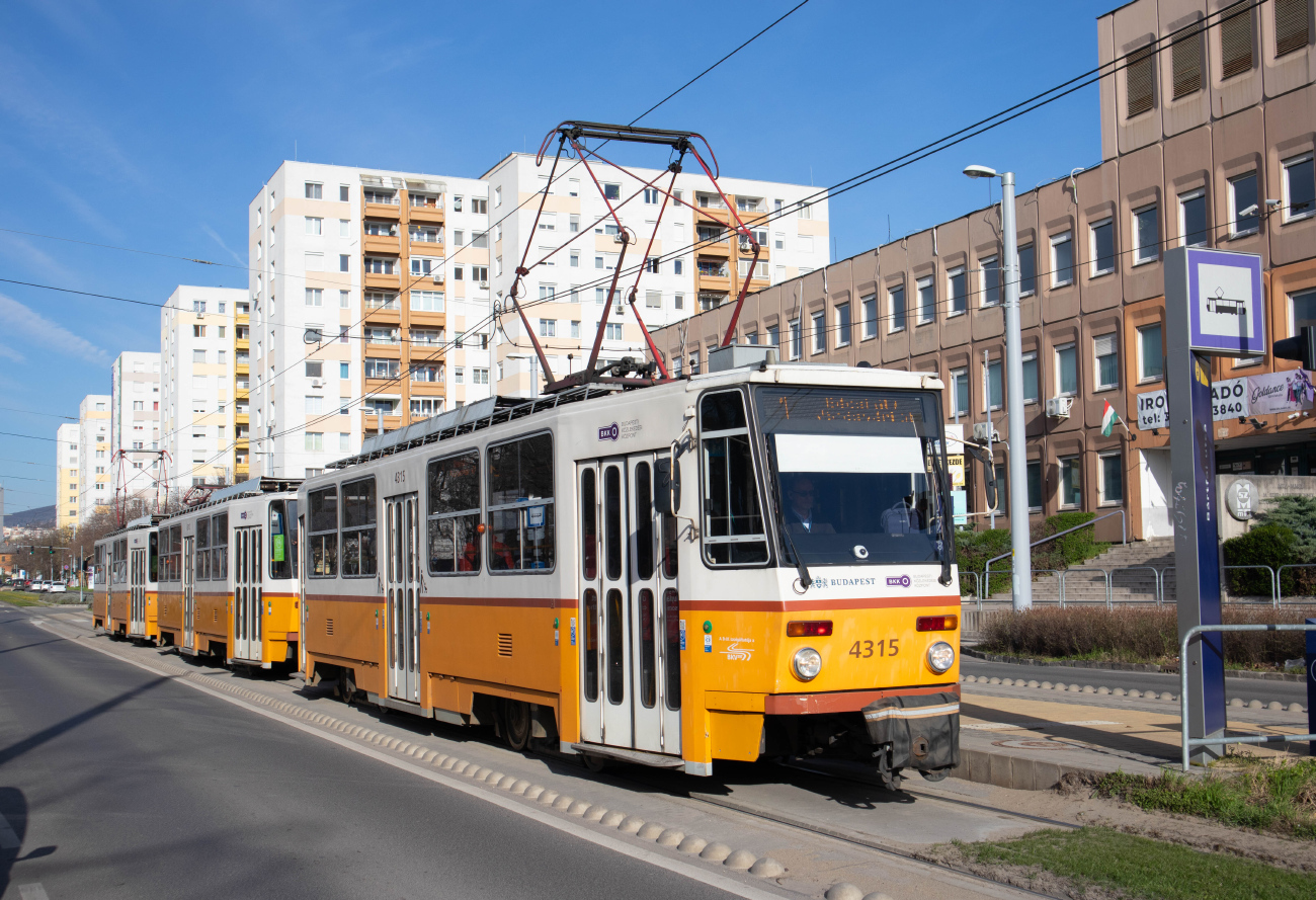 Будапешт, Tatra T5C5K2 № 4315