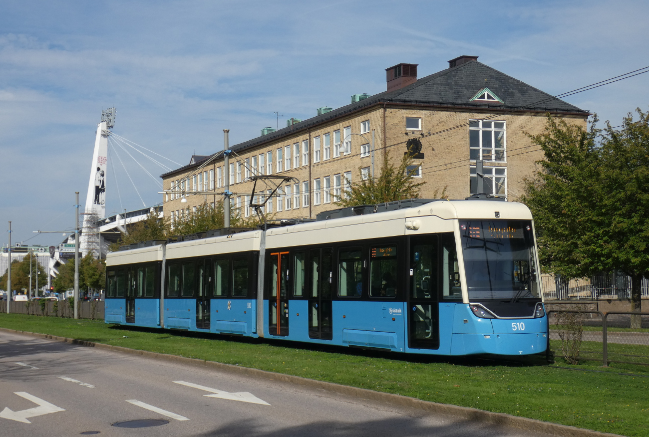 Göteborg, Alstom M33A Flexity Göteborg — 510
