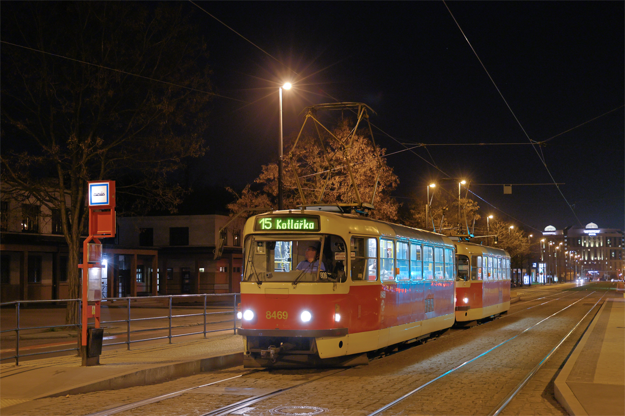 Прага, Tatra T3R.P № 8469