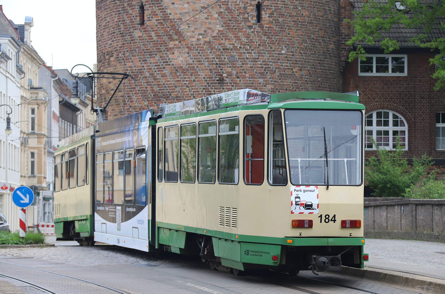 Бранденбург-на-Хафеле, Tatra KTNF6-B № 184