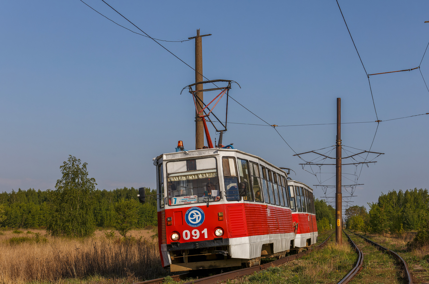 Набярэжныя Чалны, 71-605 (КТМ-5М3) № 091