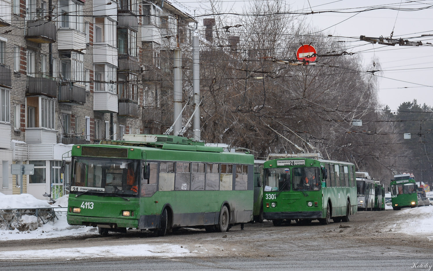 Новосибирск, Тролза-5275.06 «Оптима» № 4113