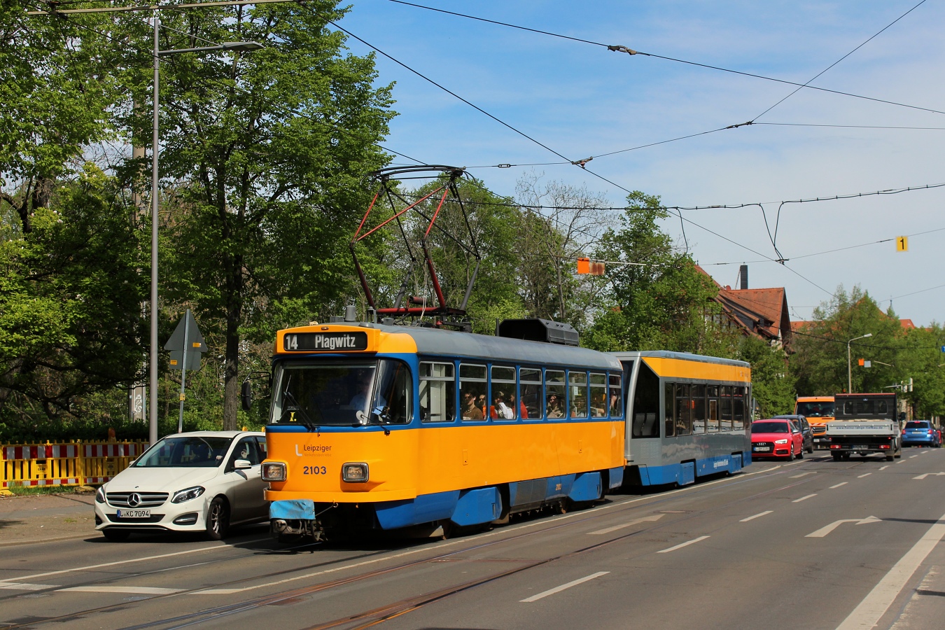 Лейпциг, Tatra T4D-M1 № 2103