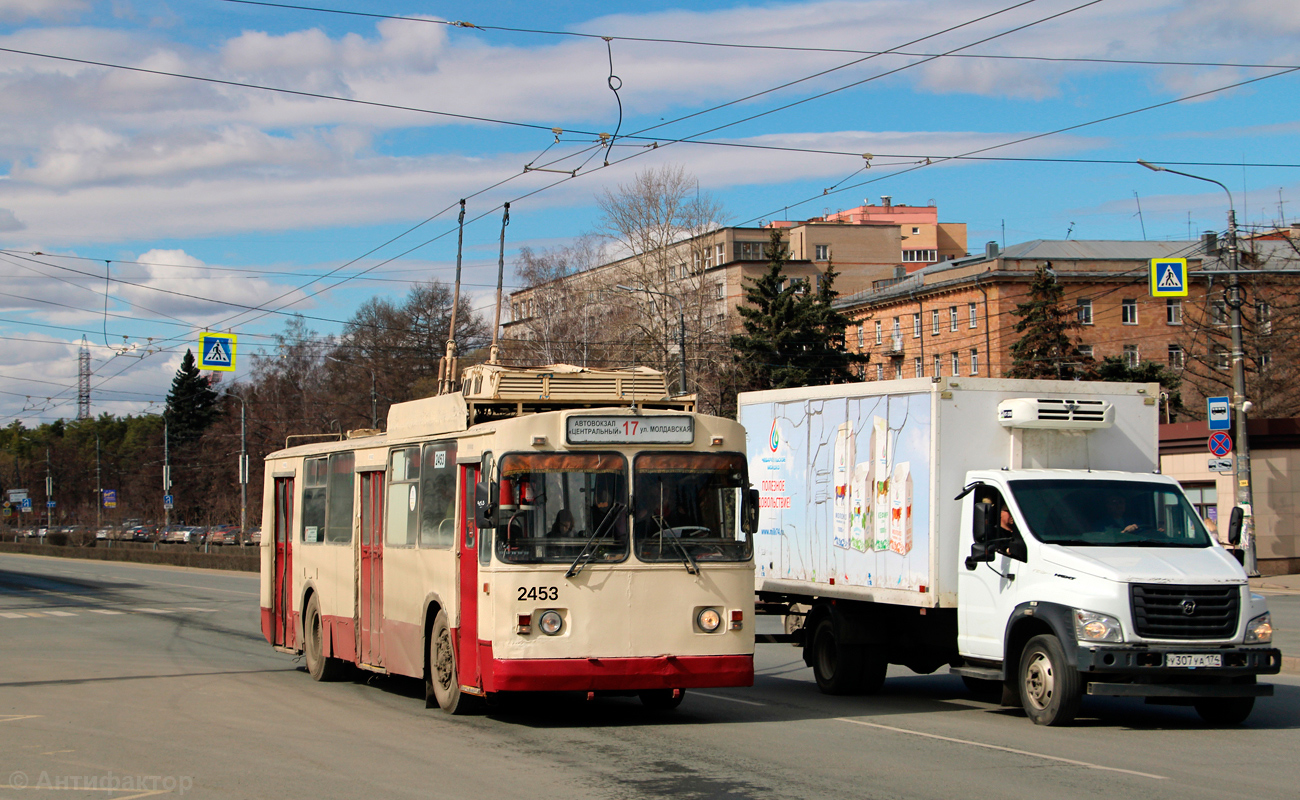 Челябинск, ЗиУ-682Г [Г00] № 2453