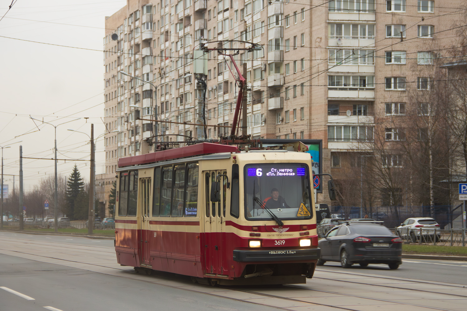 Санкт-Петербург, ТС-77 № 3619