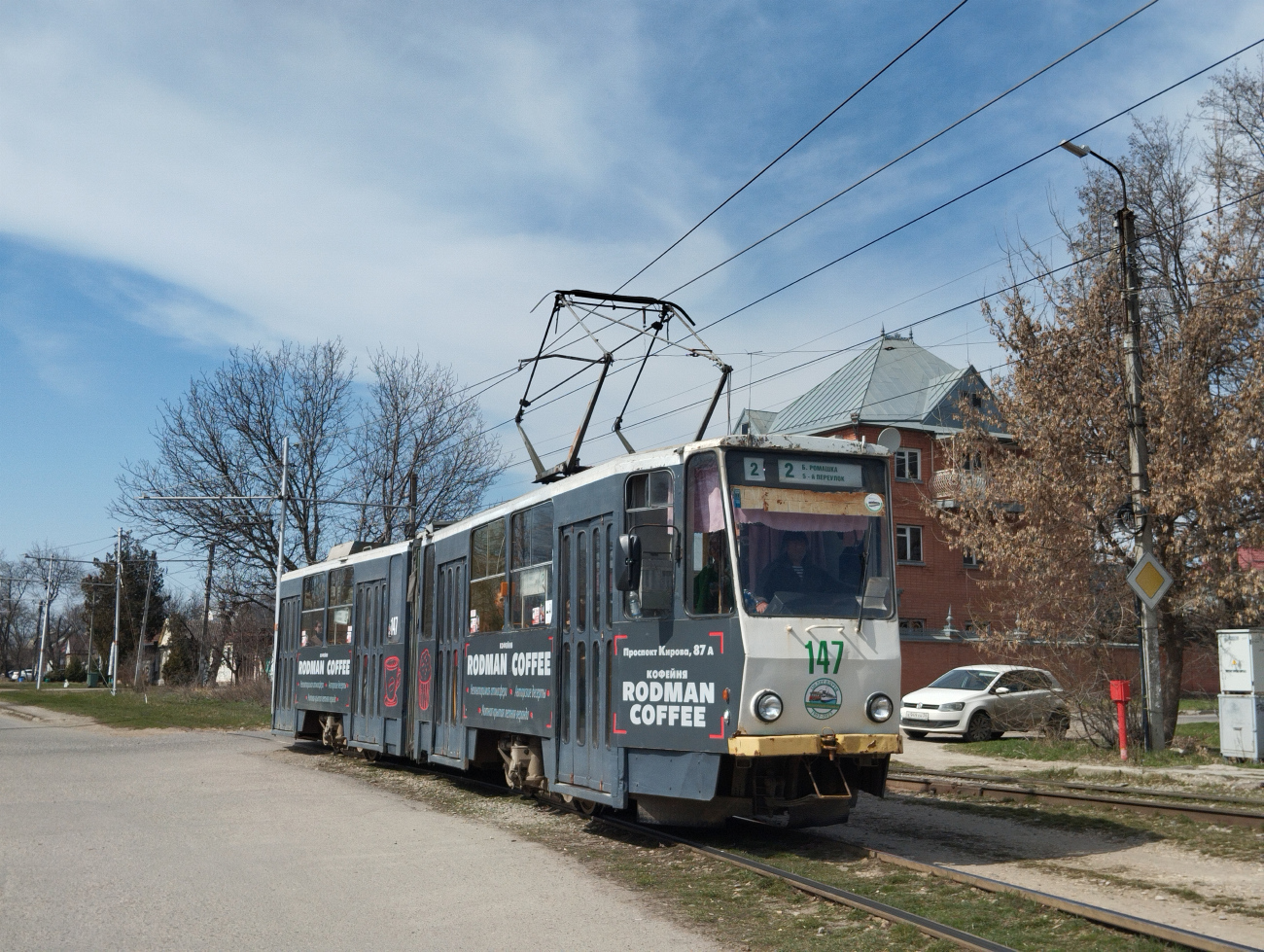 Пятигорск, Tatra KT4SU № 147