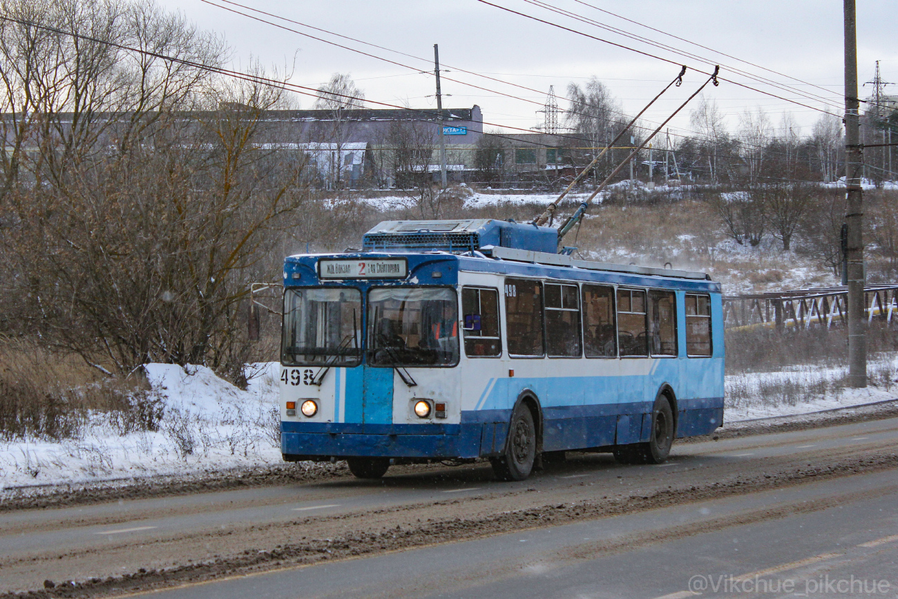 Іванава, ЗиУ-682ГМ1 (с широкой передней дверью) № 498