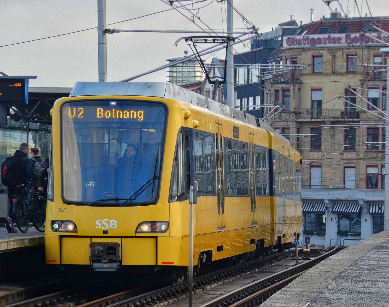 Штутгарт, Stadler DT8.12 № 3521