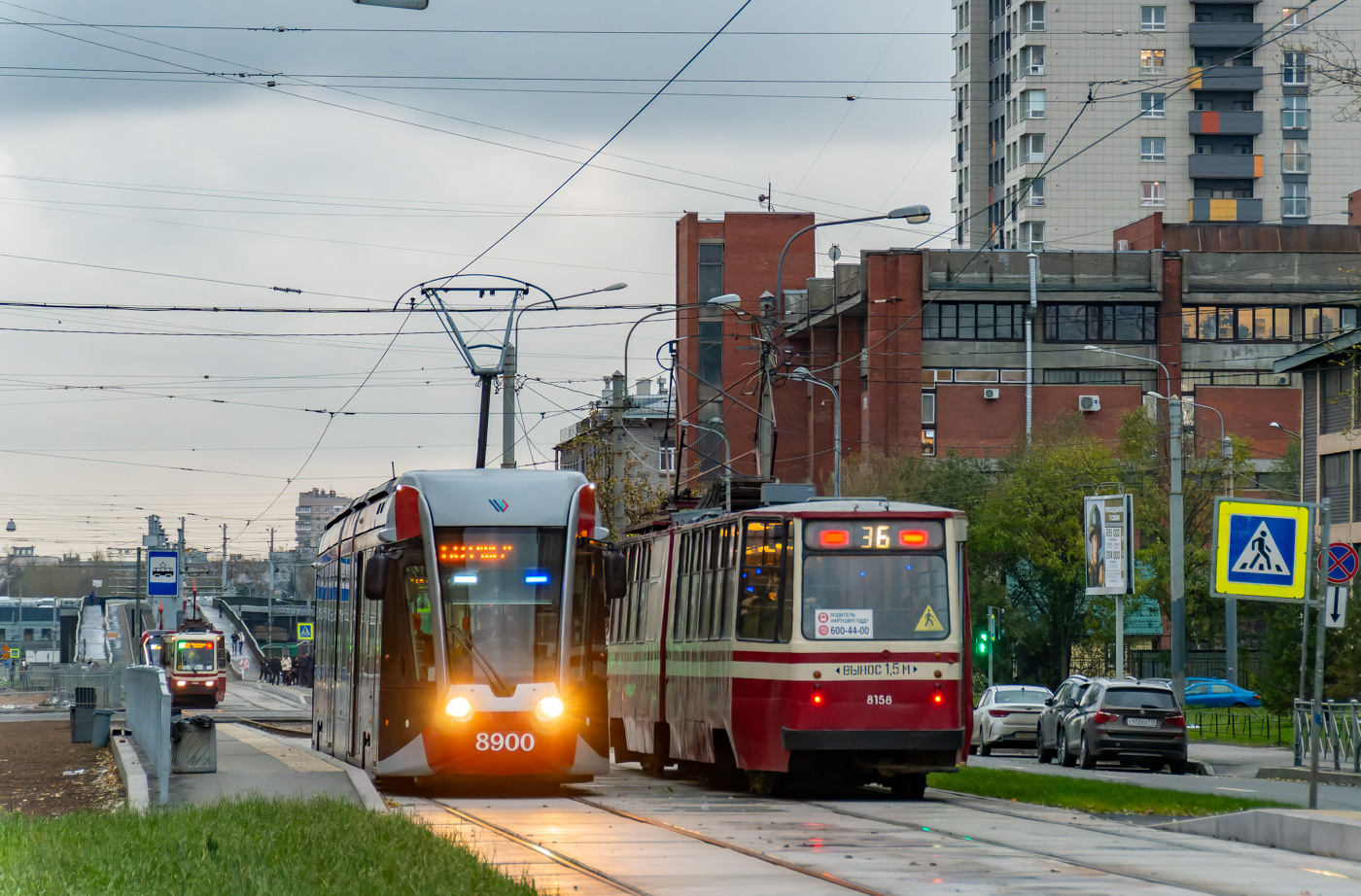 Санкт-Петербург, 71-801 (Alstom Citadis 301 CIS) № 8900