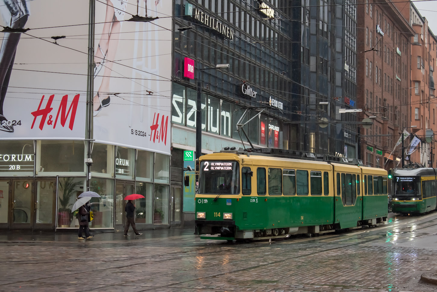 Хельсинки — Эспоо, Valmet MLNRV1 № 114