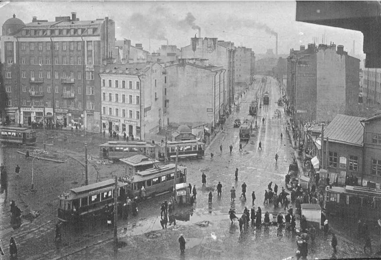 Санкт-Петербург — Исторические фотографии трамвайных вагонов