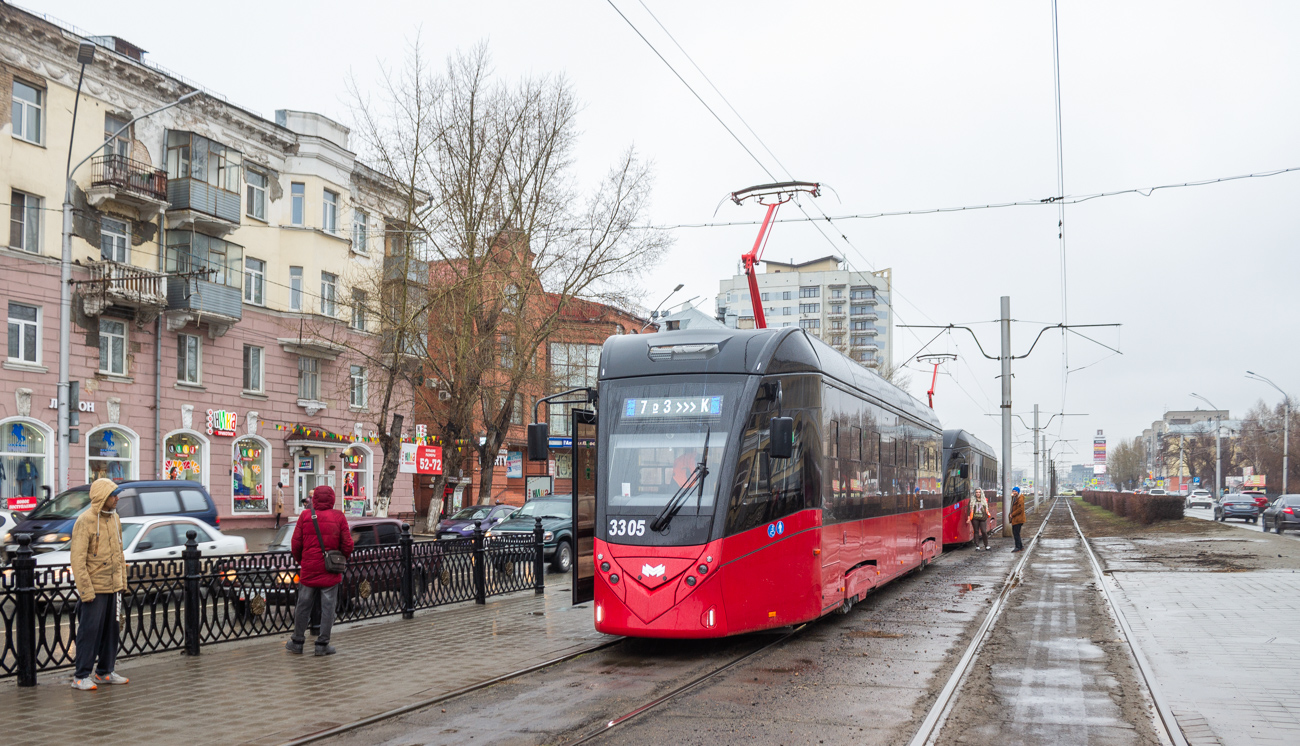 Барнаул, БКМ 802Е (Т811) № 3305