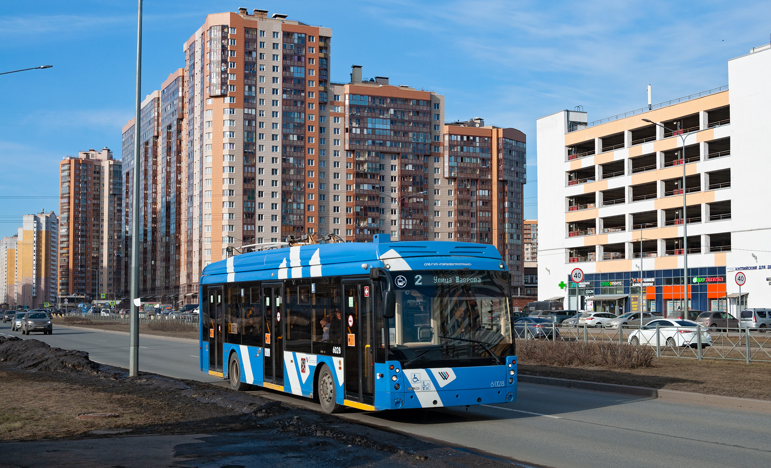 Санкт-Петербург, Тролза-5265.08 «Мегаполис» № 6028