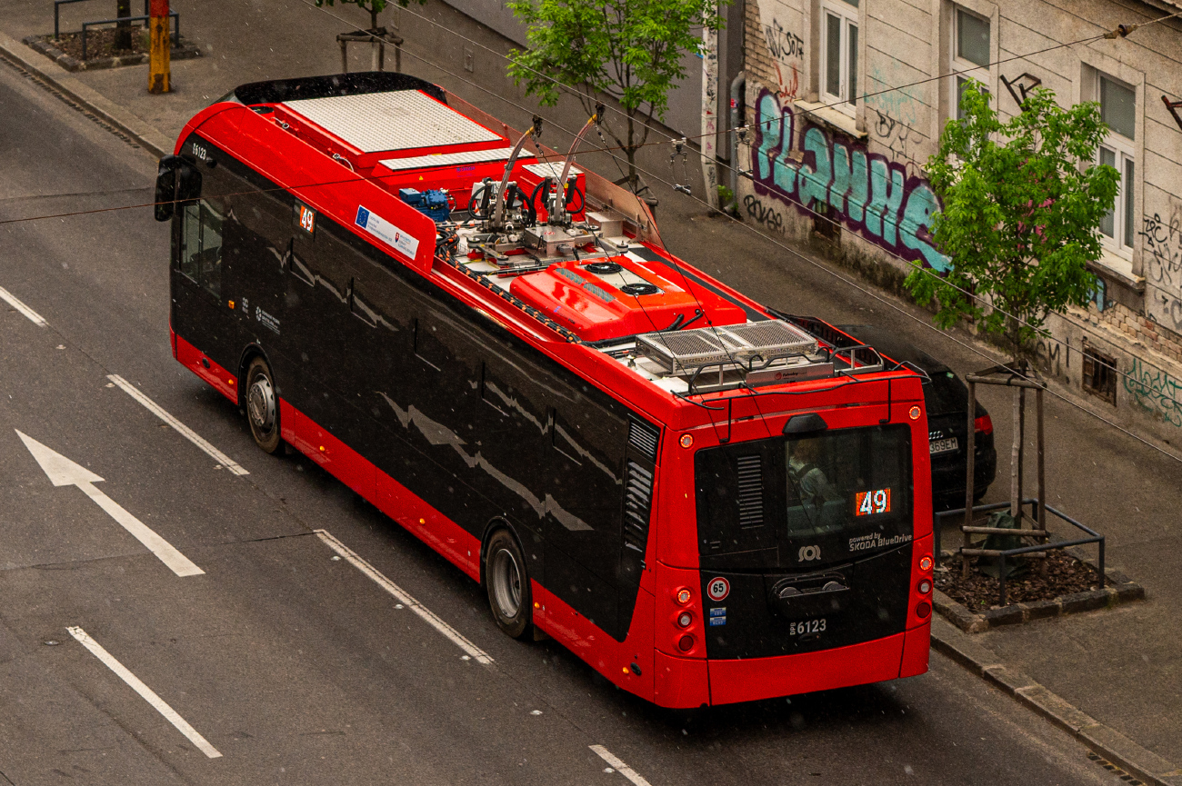 Братислава, SOR TNS 12 (Škoda) № 6123