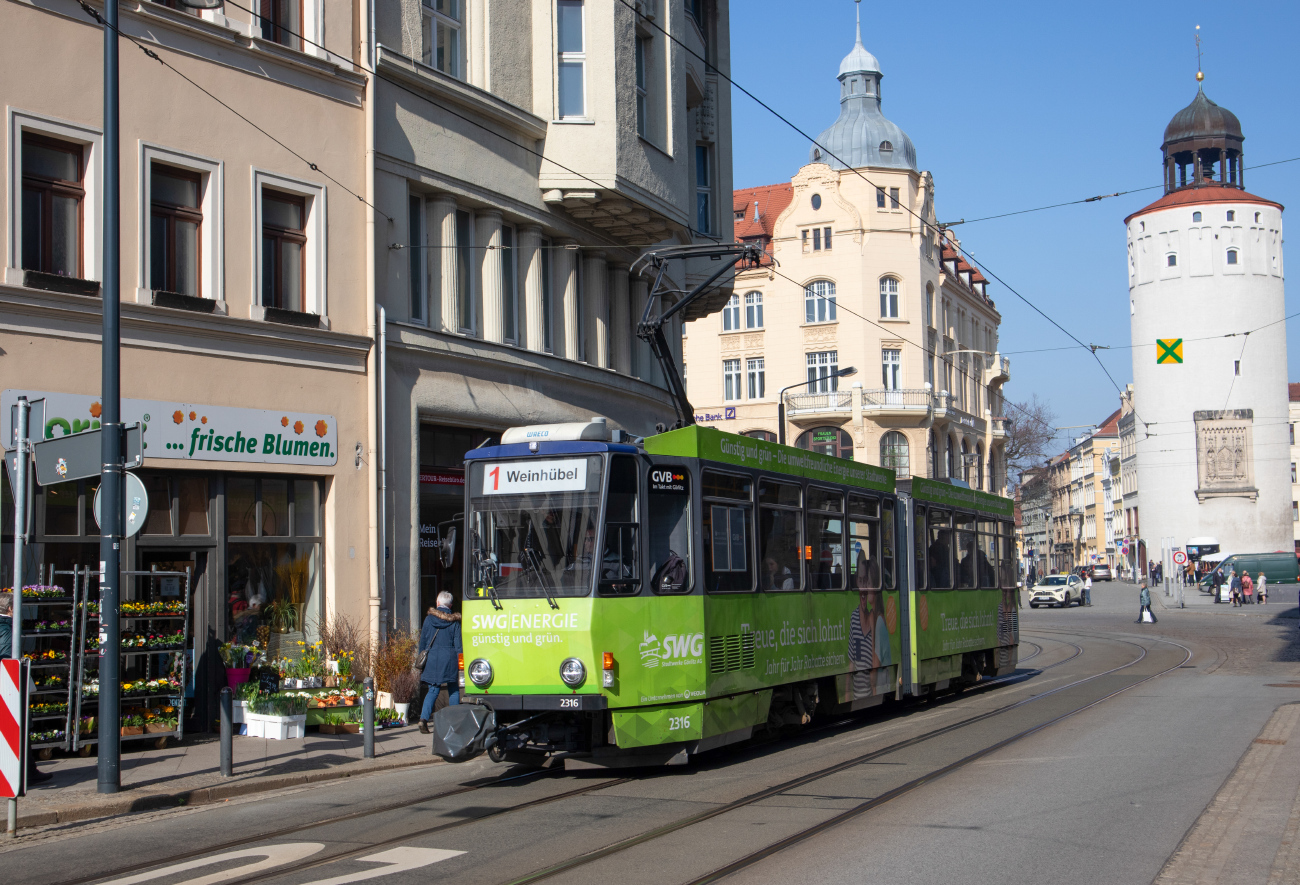 Görlitz, Tatra KT4DC № 2316