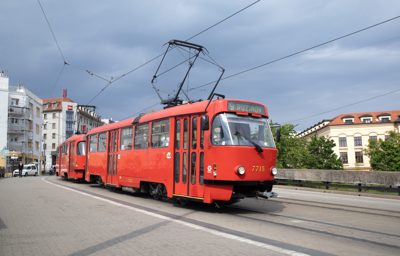 Братислава, Tatra T3P № 7715