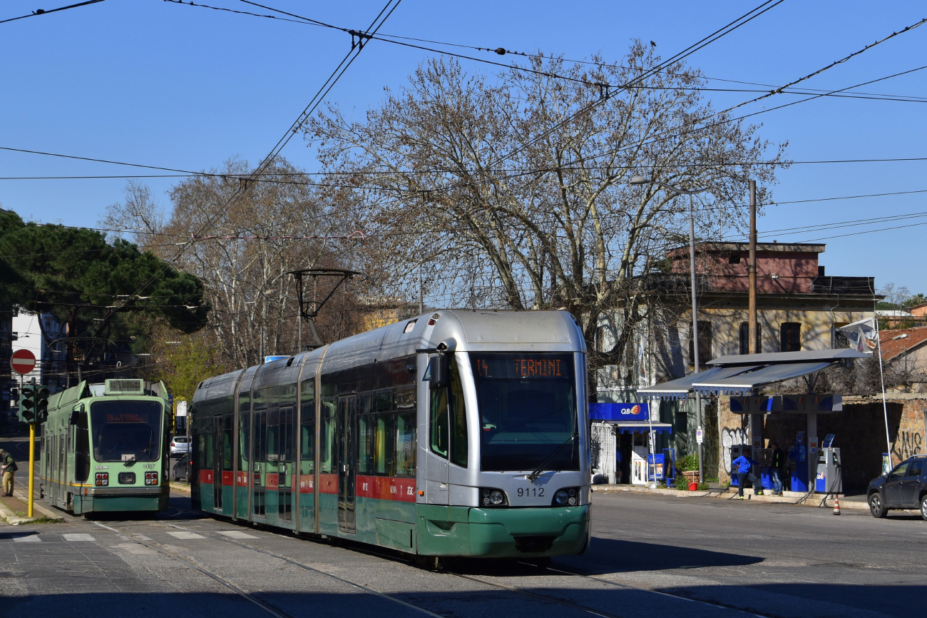 Rome, Socimi T8000 N°. 9007; Rome, Fiat Cityway N°. 9112 Rome, Socimi T8000 N°. 9007; Rome, Fiat Cityway N°. 9112