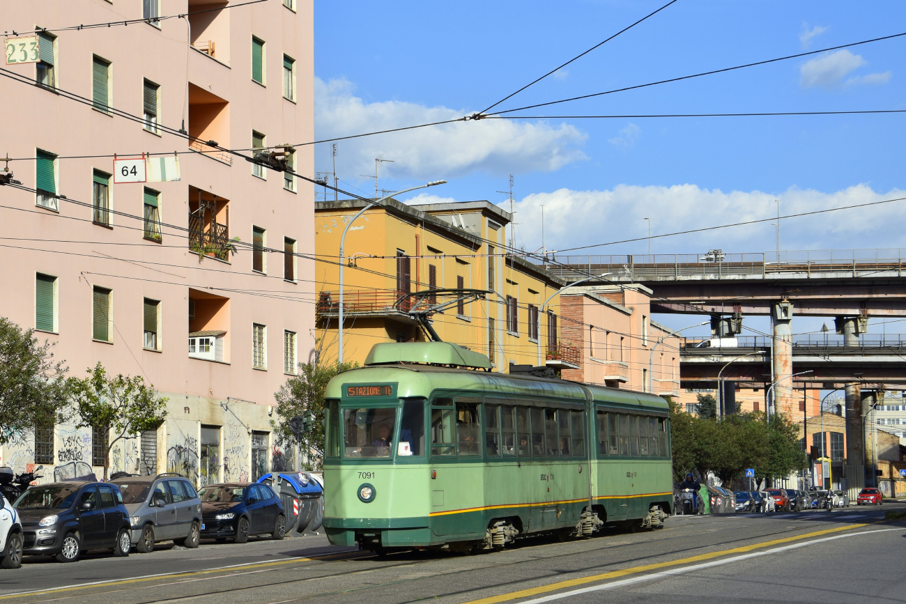 Рим, Treno Articolato Stanga (TAS) № 7091