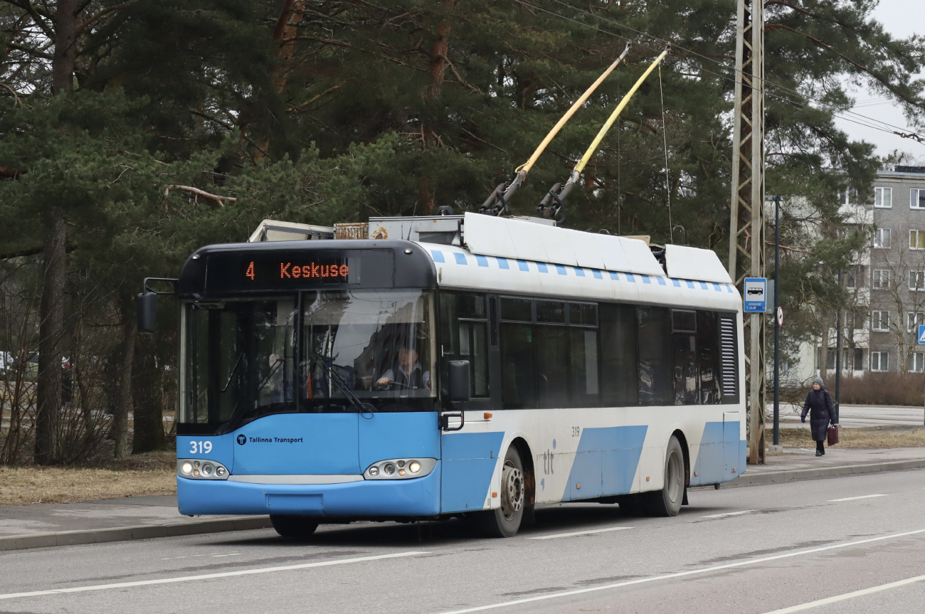 Таллин, Solaris Trollino II 12 Ganz № 319