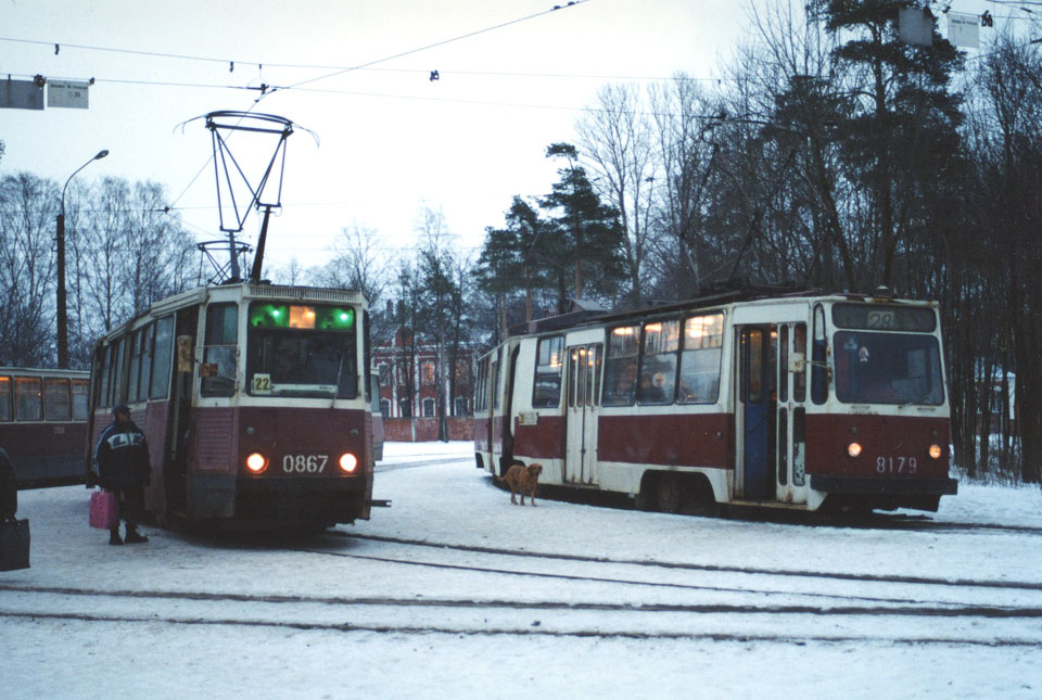 Санкт-Петербург, 71-605 (КТМ-5М3) № 0867; Санкт-Петербург, ЛВС-86К № 8179; Транспорт и животные