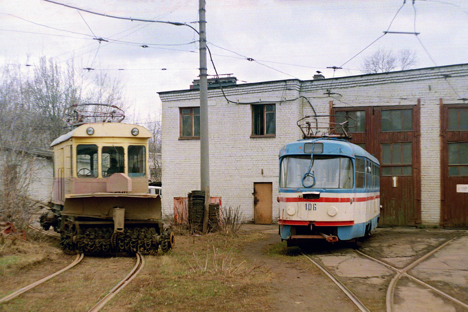 Тверь, Tatra T3SU № 106; Тверь — Трамвайное депо № 1
