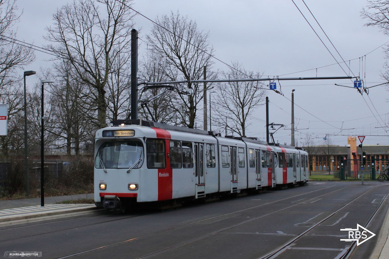 Дюссельдорф, Duewag GT8SU № 3229; Дюссельдорф, Duewag GT8SU № 3226