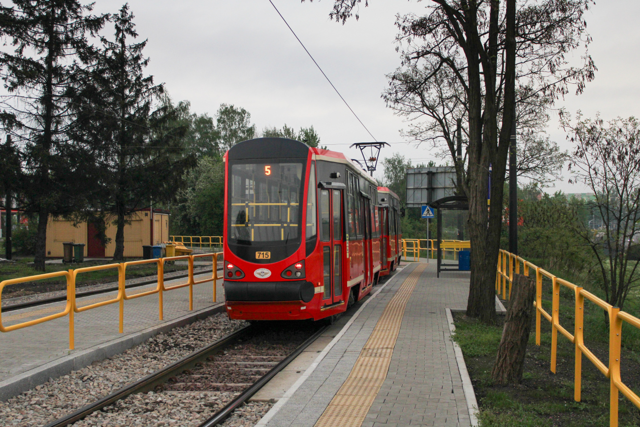 Верхнесилезская агломерация, Konstal 105N-HF11AC № 715
