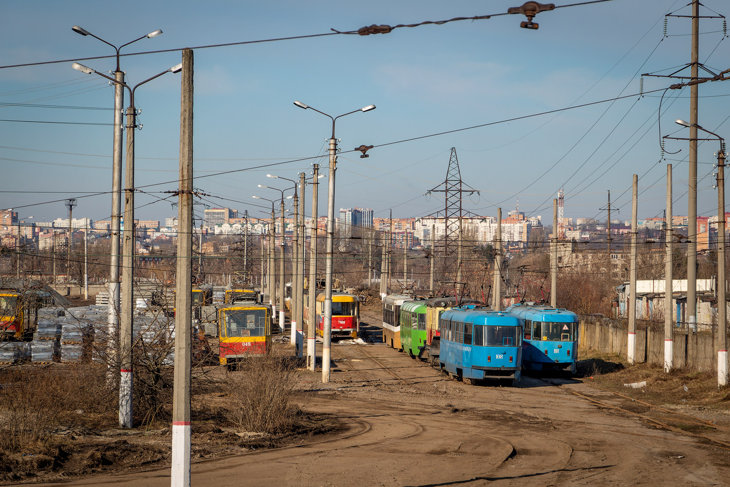 Курск, МТТЧ № 108; Курск — Территория Восточного трамвайного депо Курск, МТТЧ № 108; Курск — Территория Восточного трамвайного депо