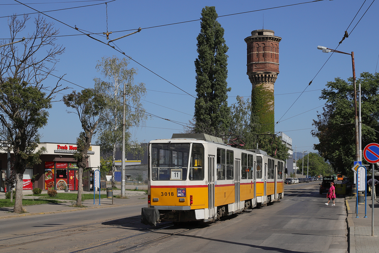 София, Tatra T6A2B № 3018