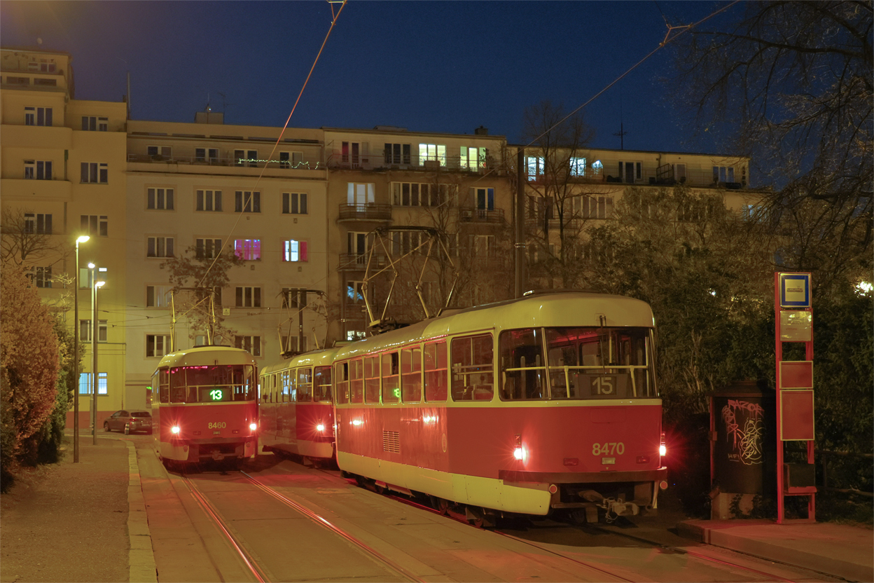 Прага, Tatra T3R.P № 8470