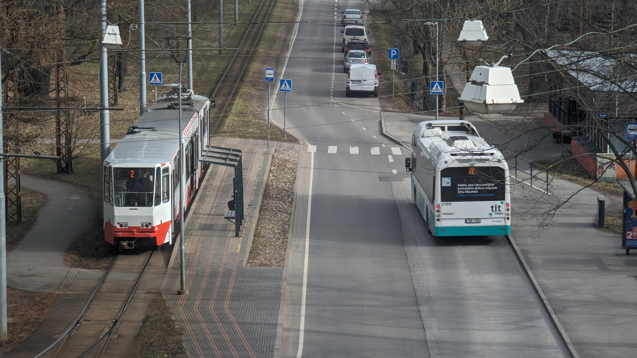 Таллин — Трамвайные линии