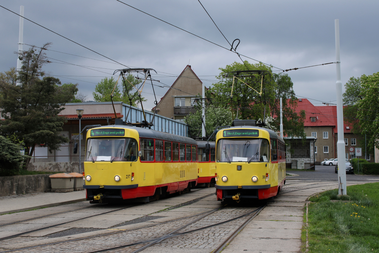 Мост ― Литвинов, Tatra T3M.3 № 237; Мост ― Литвинов, Tatra T3M.3 № 310