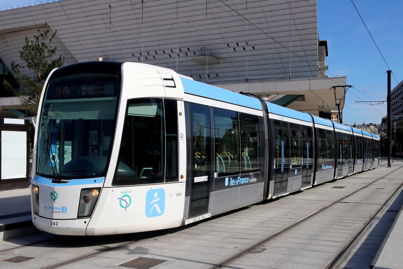 Paris - Versailles - Yvelines, Alstom Citadis 402 Br. 342; Paris - Versailles - Yvelines — Tram line T3