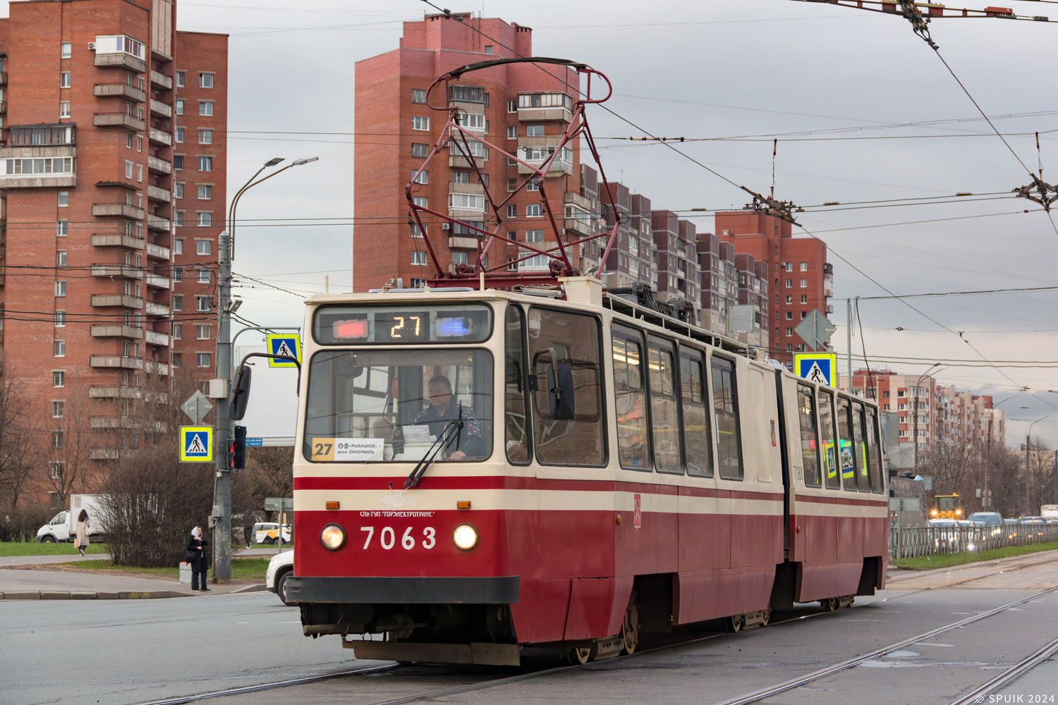 Санкт-Петербург, ЛВС-86К № 7063