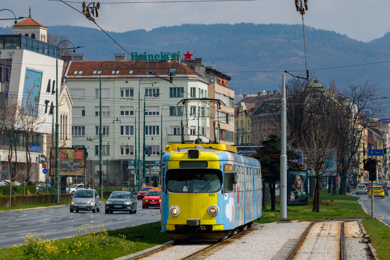 Сараево, Duewag GT8 № 553