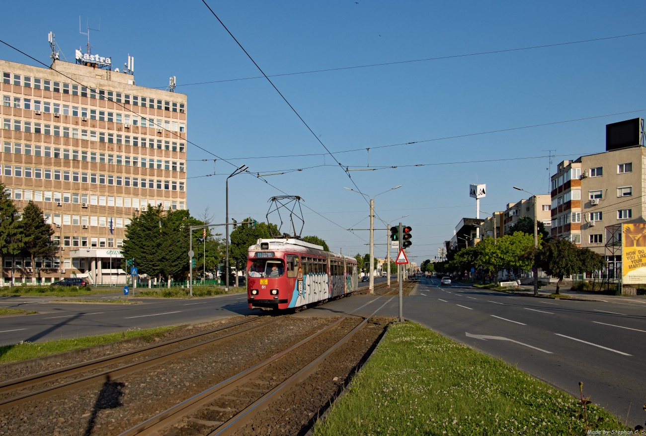 Арад, Duewag GT8 № 51