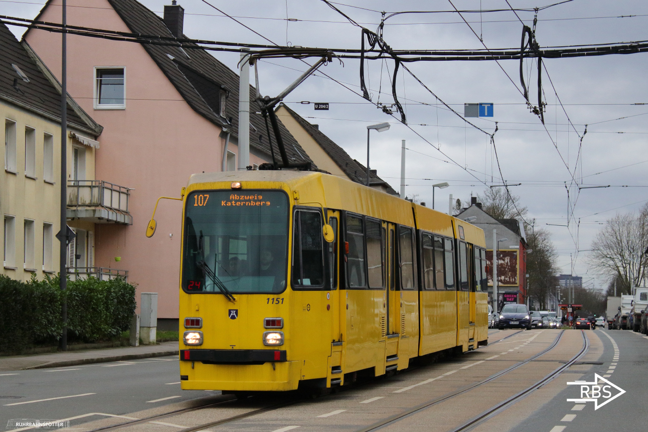 Эссен – Мюльхайм-ан-дер-Рур, Duewag M8C № 1151
